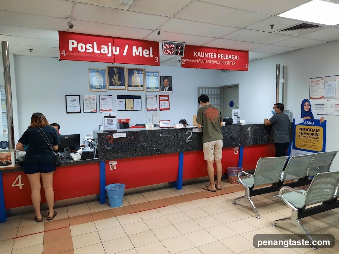 Post Office Counter Interior