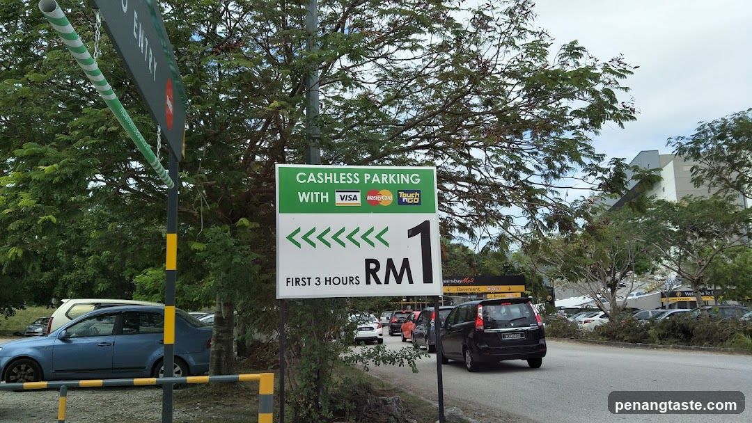 Cashless Parking Sign