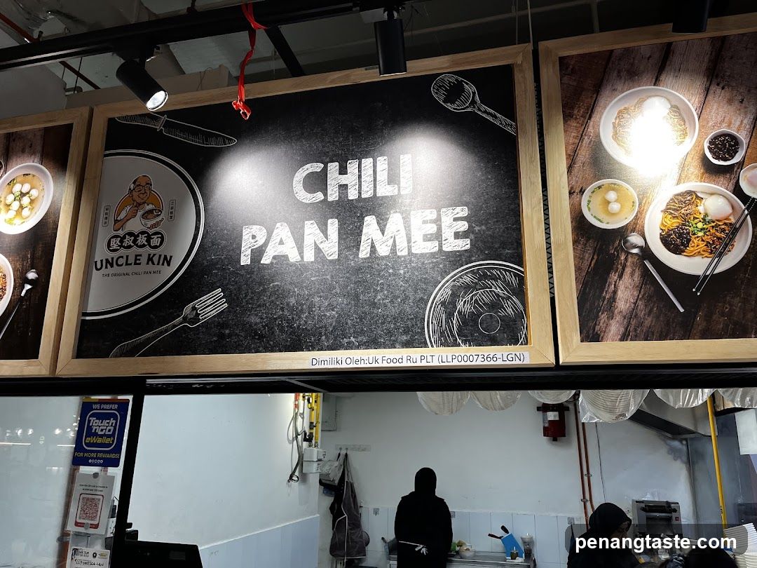 Chili Pan Mee Stall Interior View