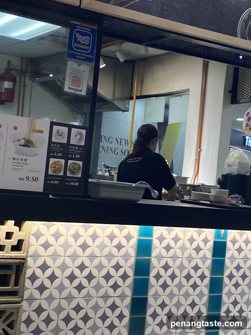 Food Stall Interior View