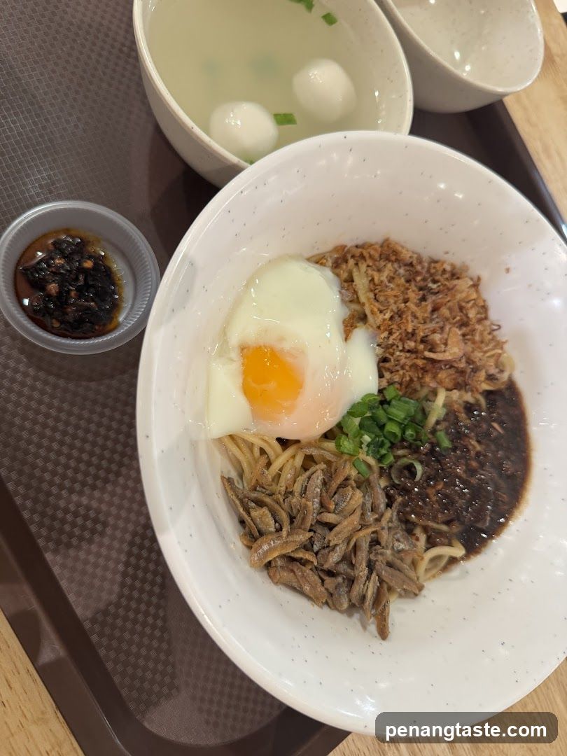 Noodle Bowl with Egg and Toppings