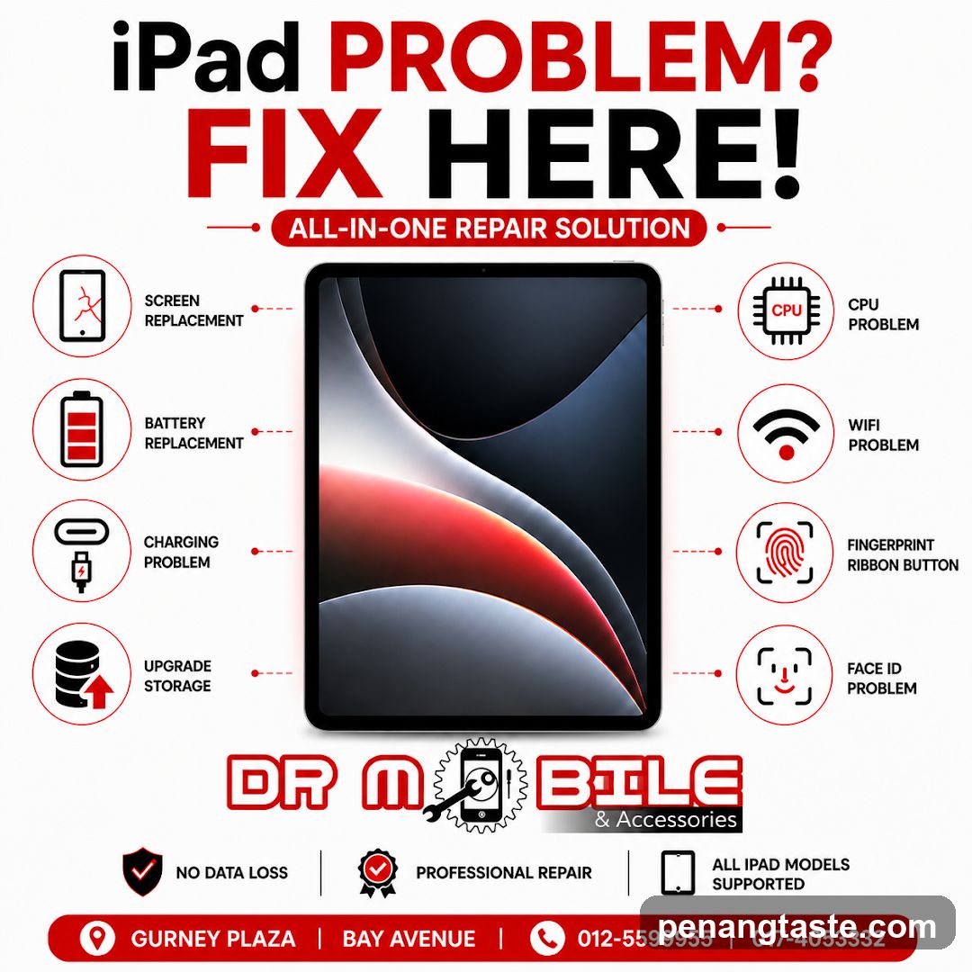 iPad Repair Advertisement