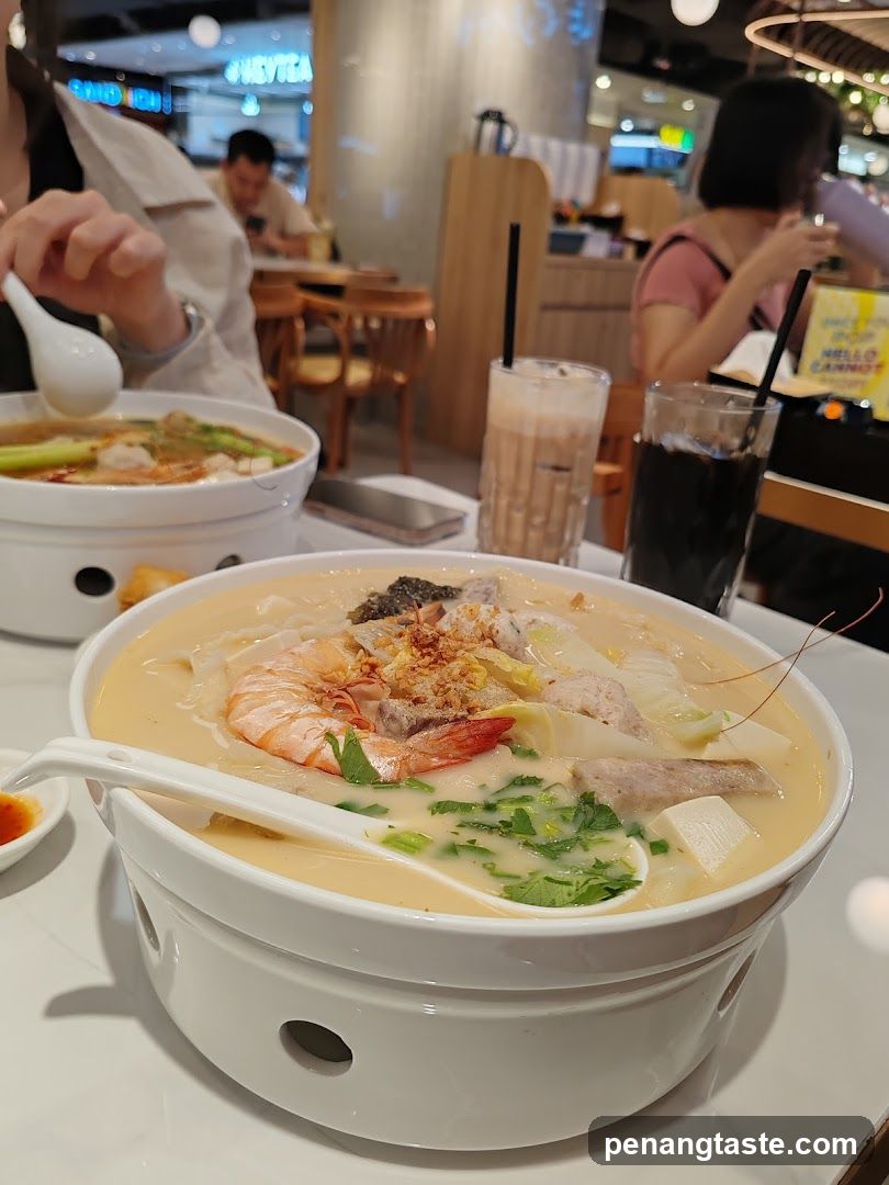 Noodle Soup at a Restaurant