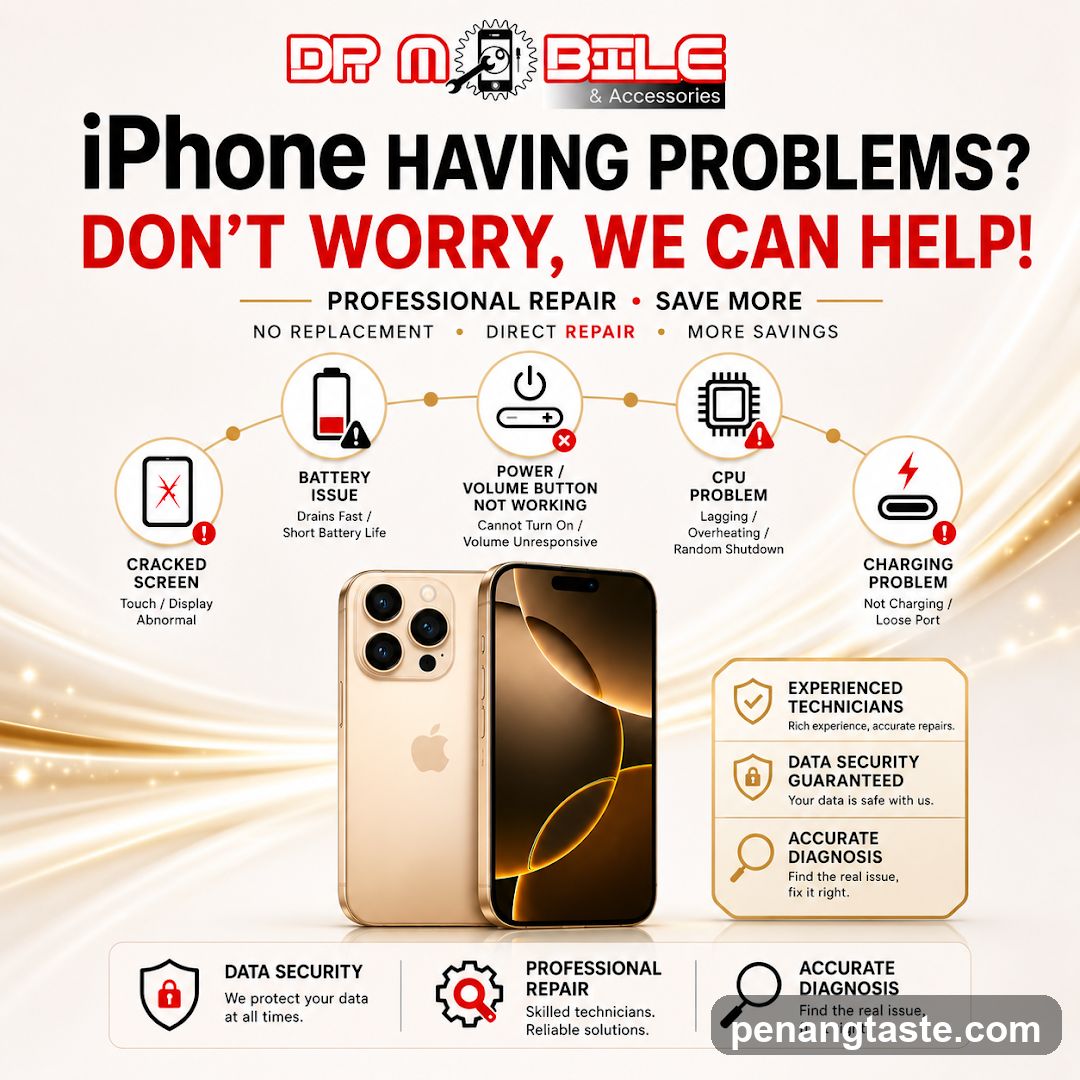 iPhone Repair Advertisement