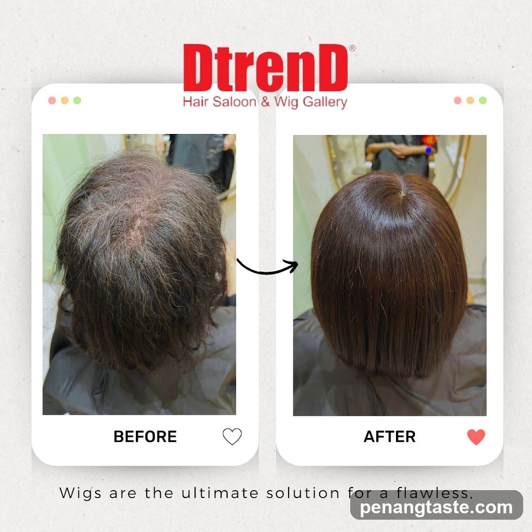 DtrenD Hair Saloon & Wig Gallery Before and After