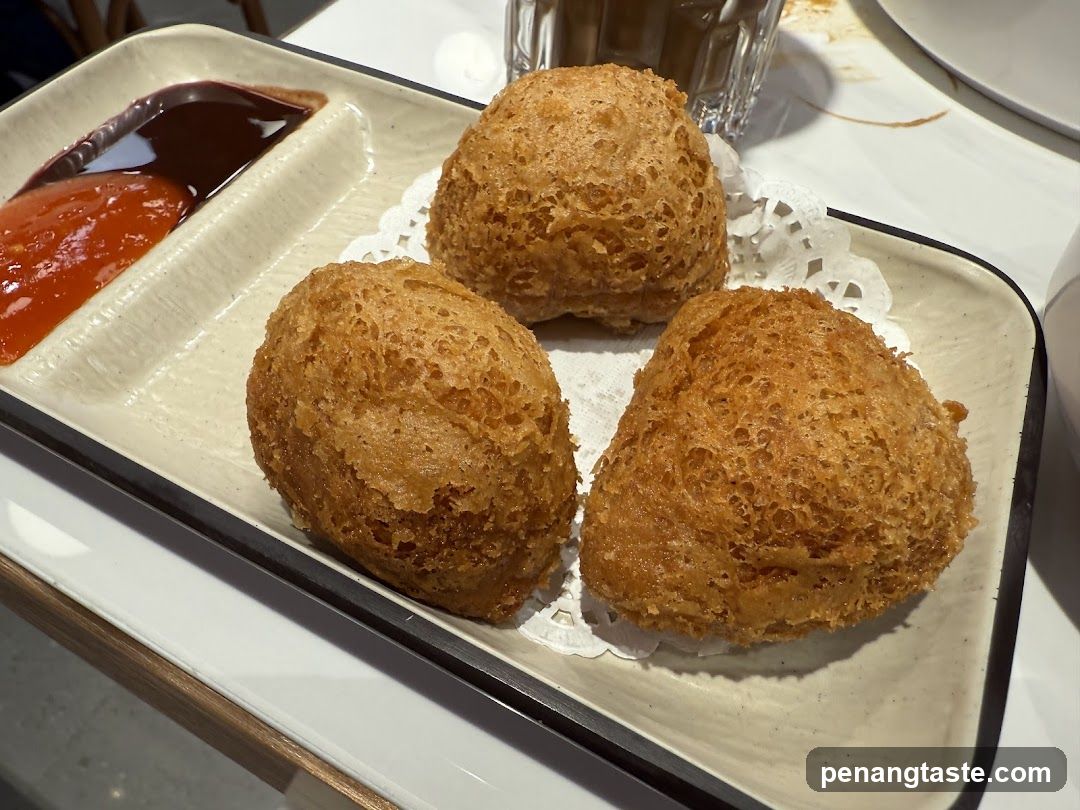 Fried Dumplings with Sauces