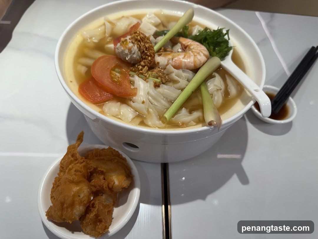 Noodle Bowl with Fried Shrimp