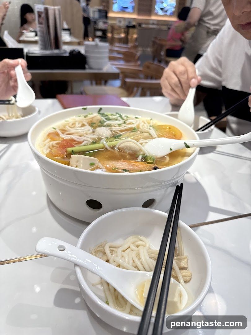 Noodle Soup Meal