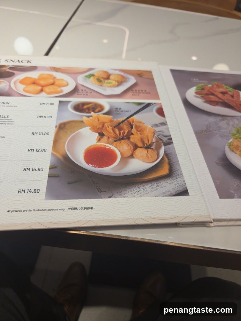 Dining Menu Page
