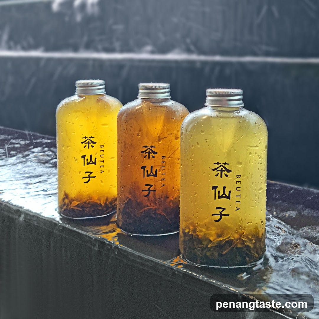 Belted Tea Bottles