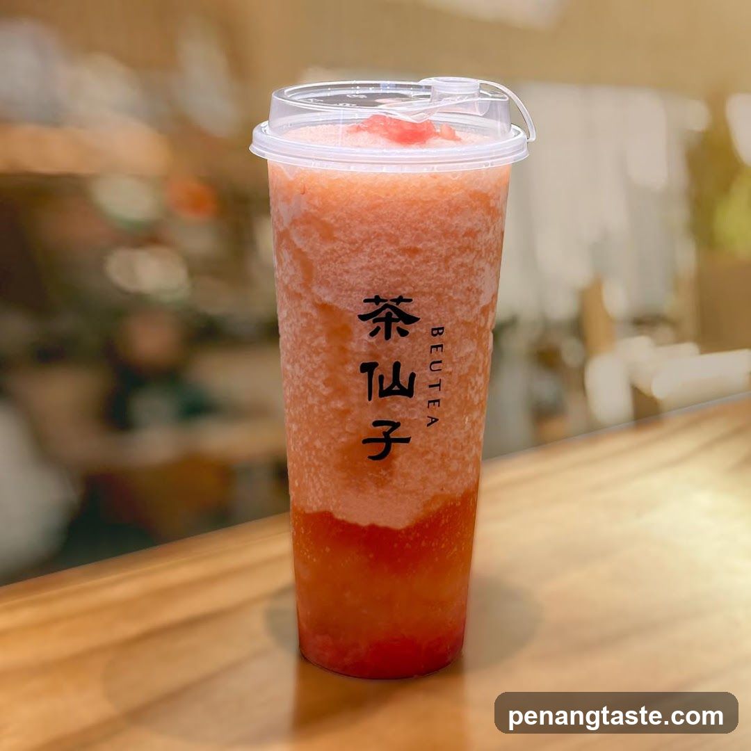 Beverage in cup