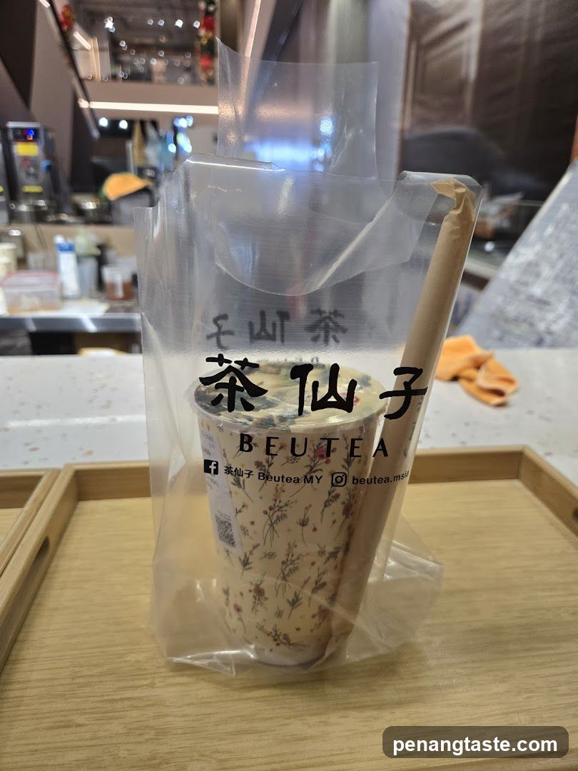 Beverage in packaging