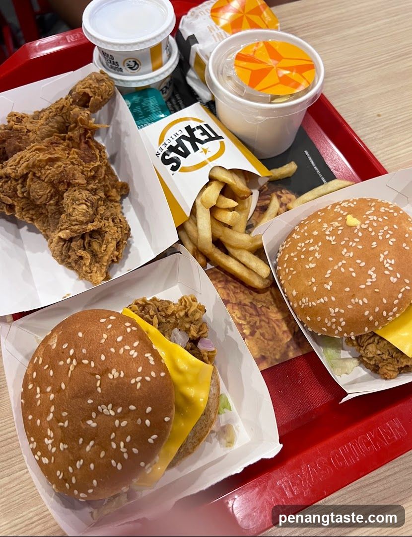 Texas Chicken Meal Tray
