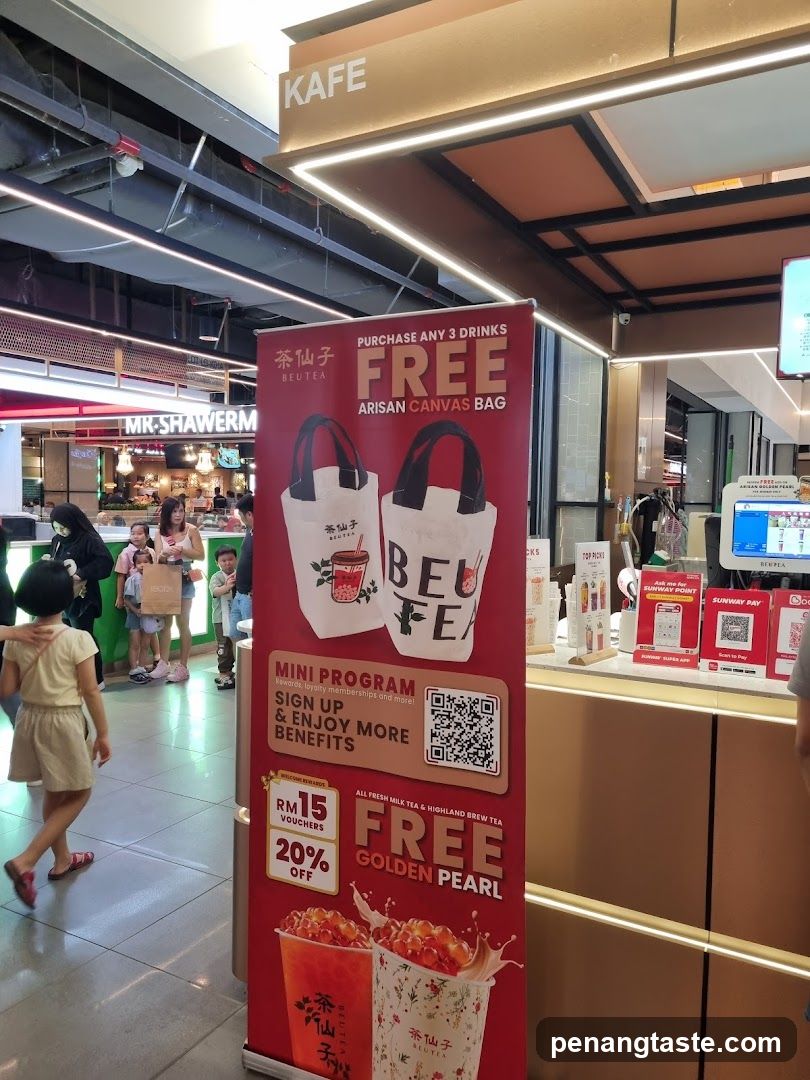 Brew Tea Store Interior