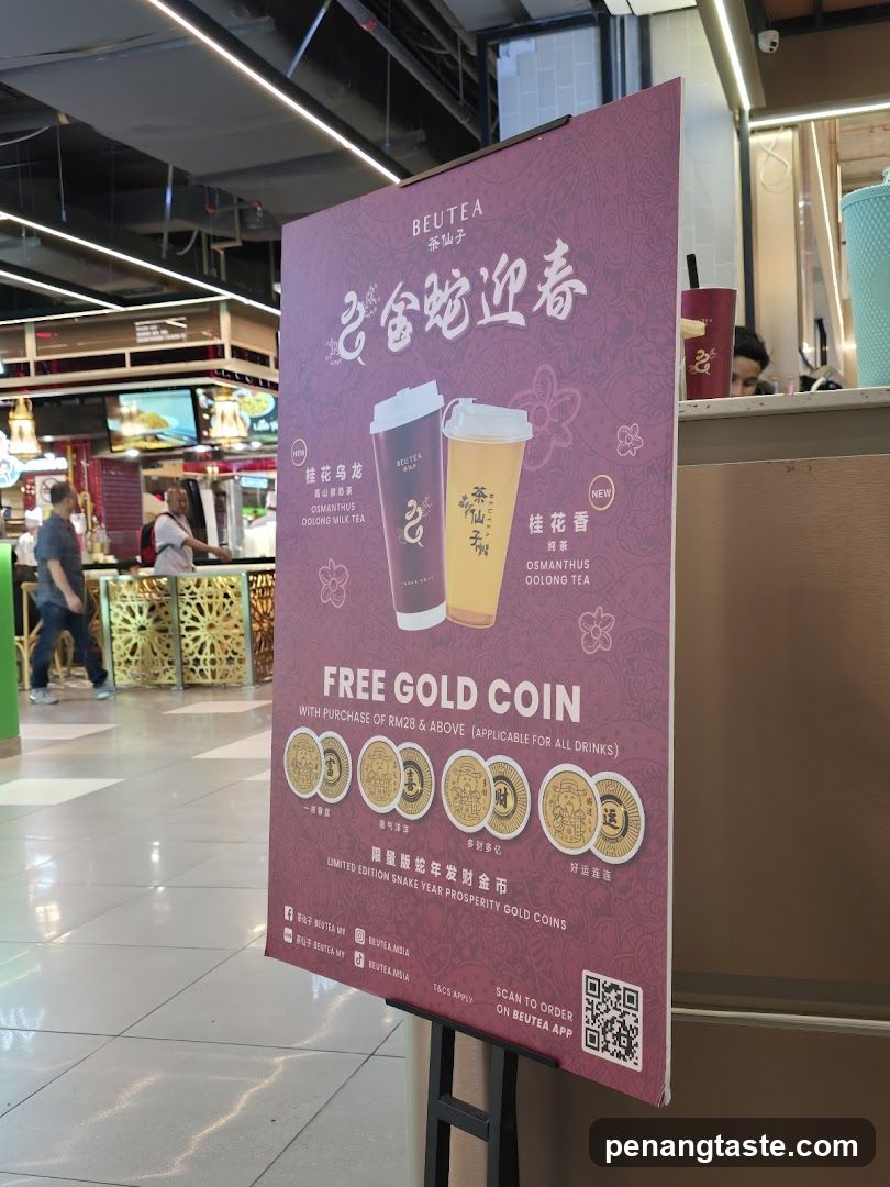 Beutea Tea Promotion Sign