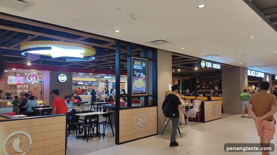 Food Court Interior Scene