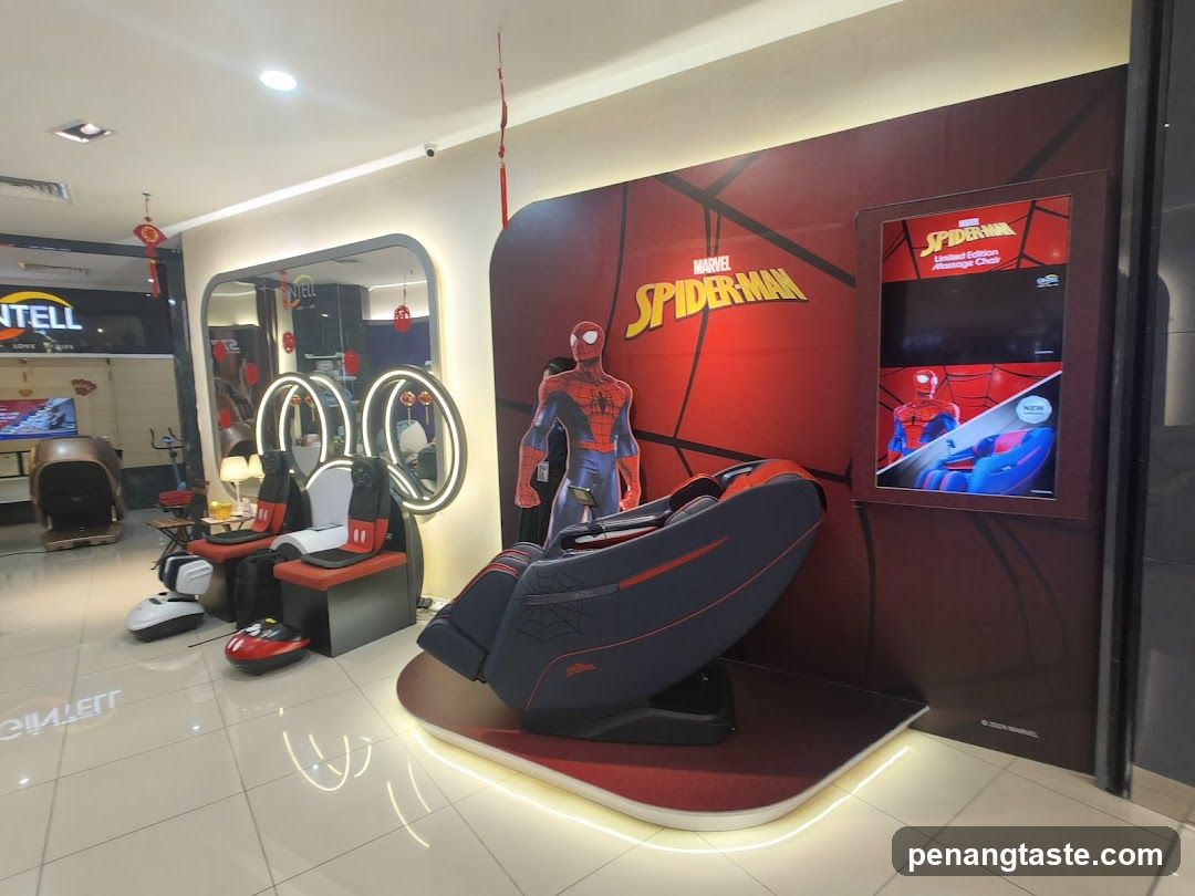 Spider-Man Massage Chair Display