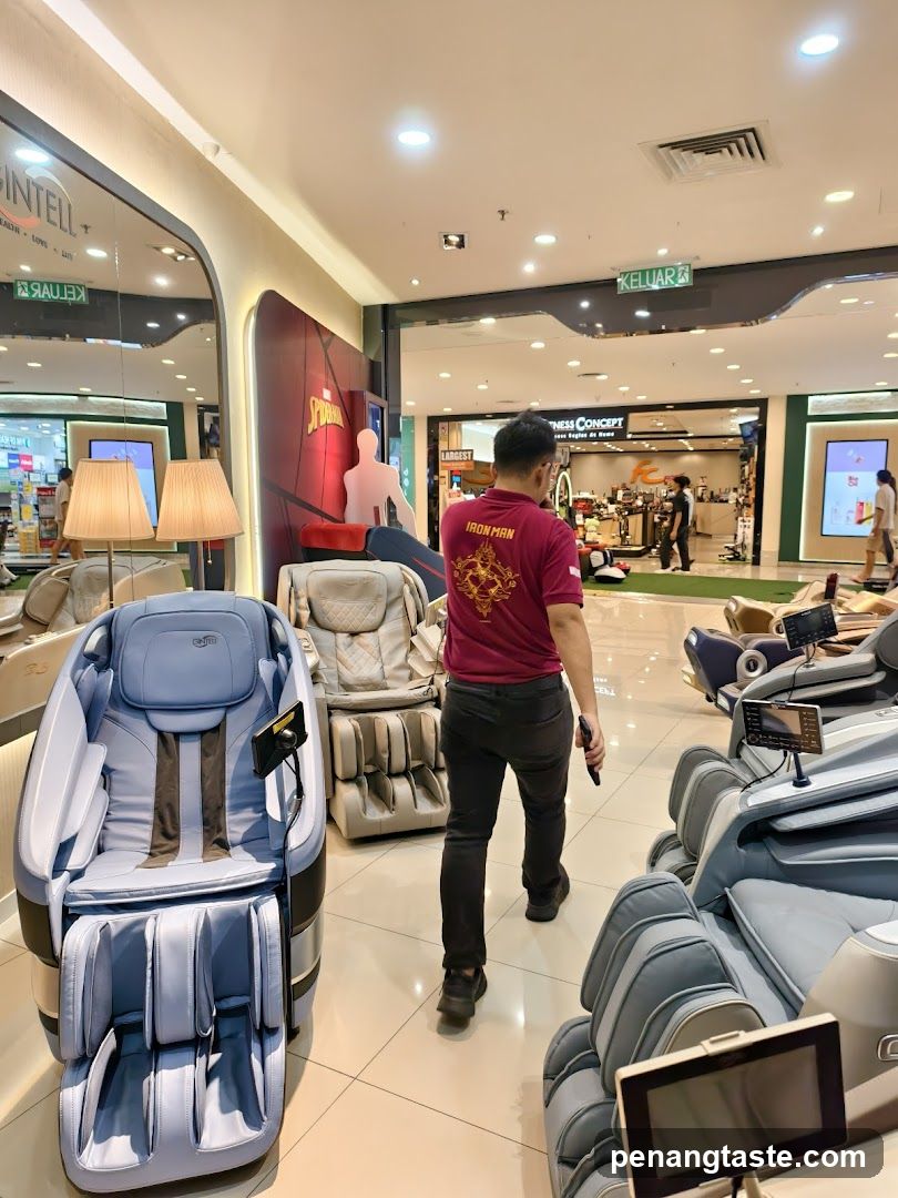 Massage Chair Store Interior