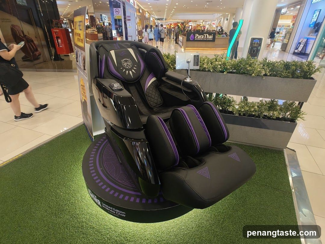 Massage Chair Display in Mall