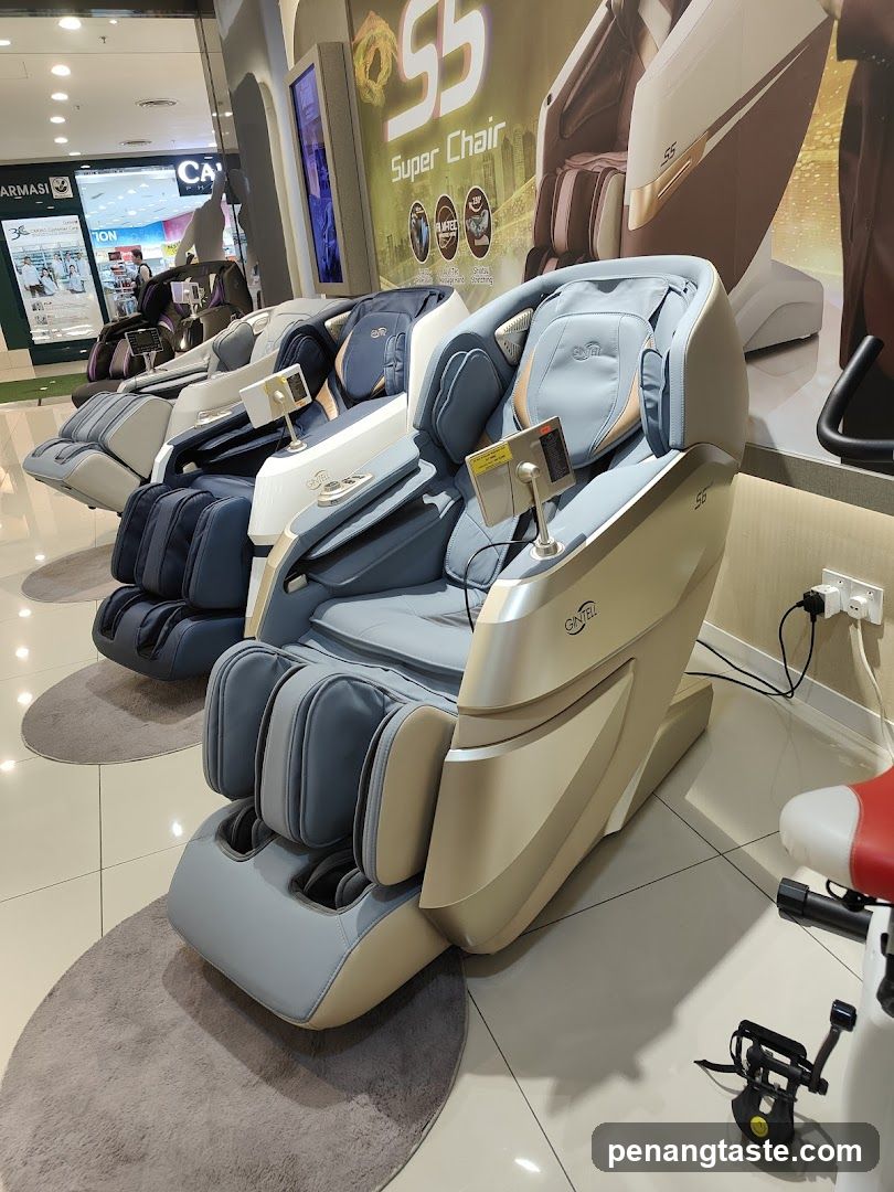 Massage Chairs Display