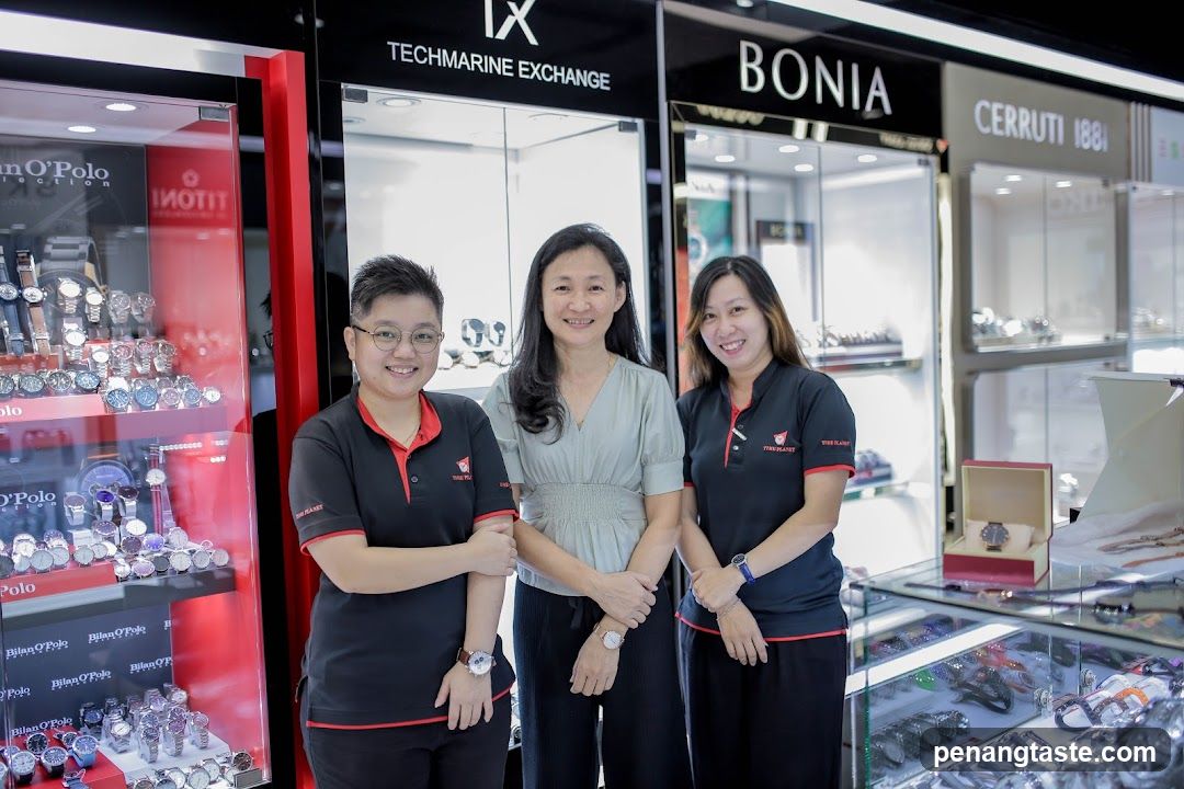 Watch Store Staff and Customer
