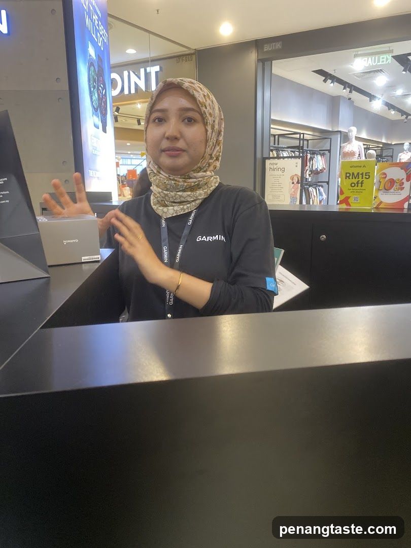 Garmin Store Interior
