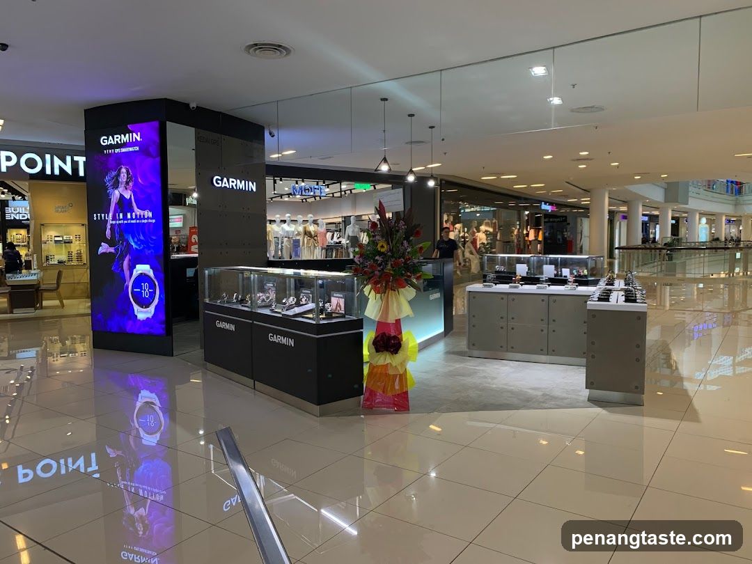 Garmin Store Interior