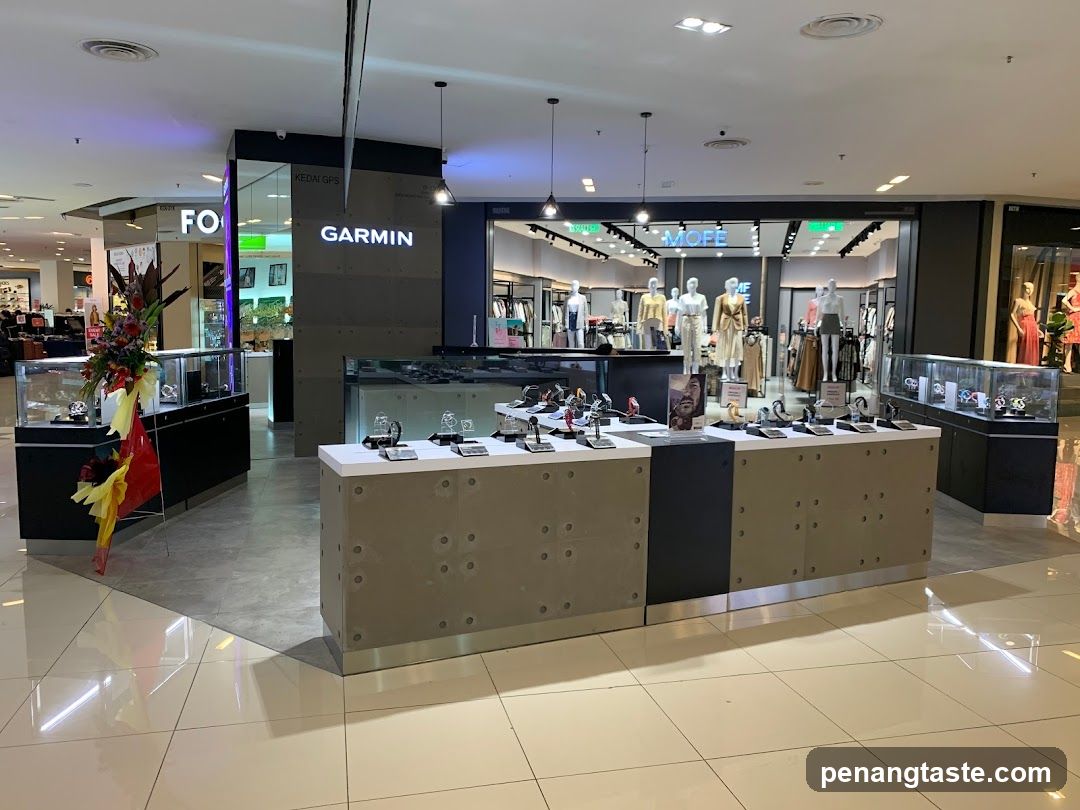 Garmin and MOFE Store Display