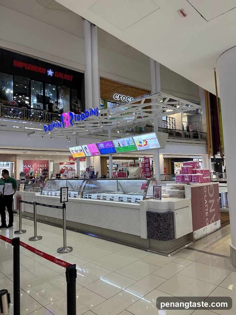 Dunkin Donuts in Mall Interior