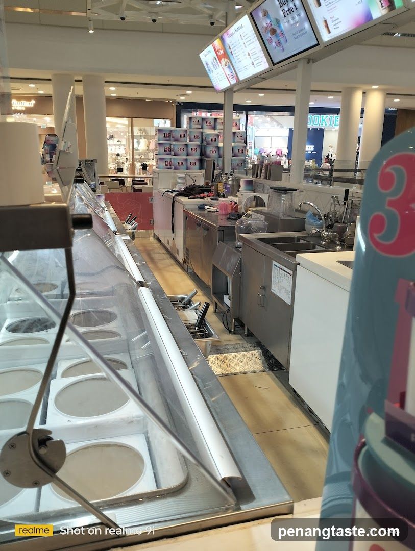 Ice Cream Shop Interior View