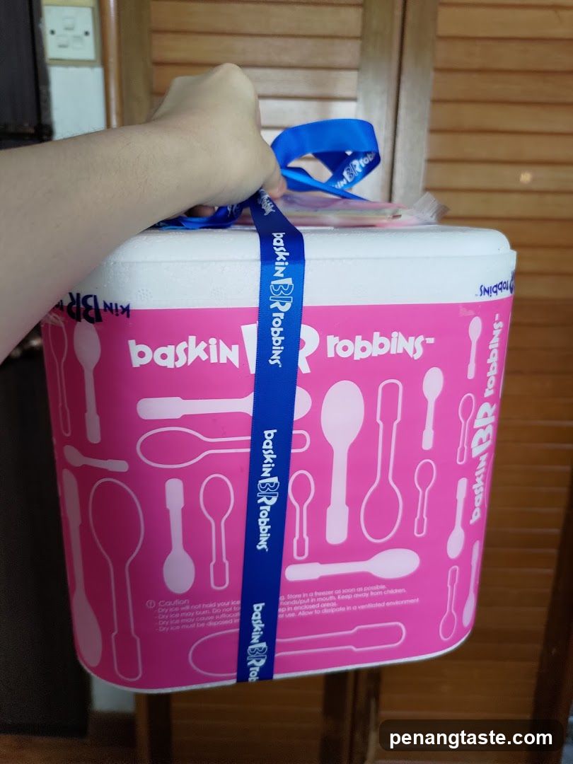 Baskin Robbins Ice Cream Cooler
