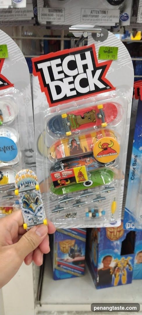 Tech Deck Fingerboard Skateboards Display