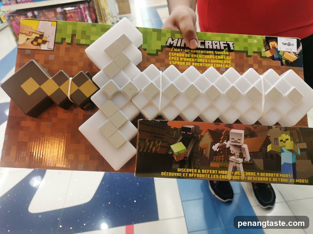 Minecraft Light-Up Adventure Sword Toy