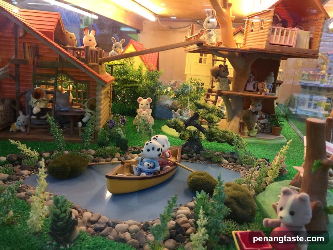 Cavendish Village Scene