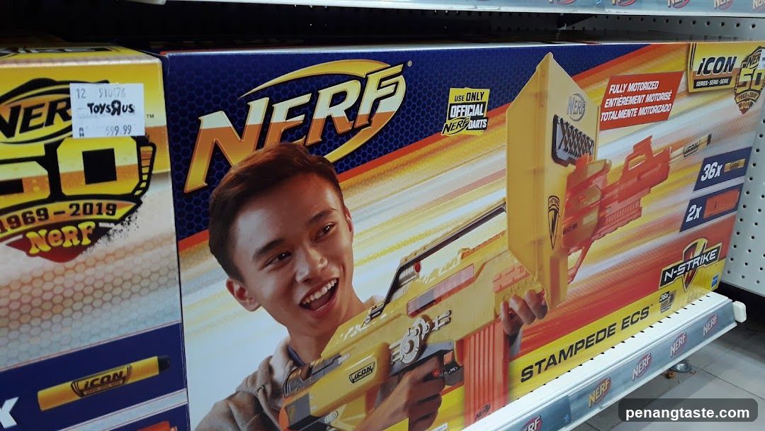 Nerf Toy Display in Store