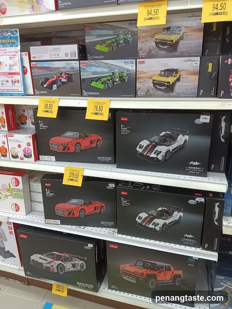 Toy Store Shelf Display