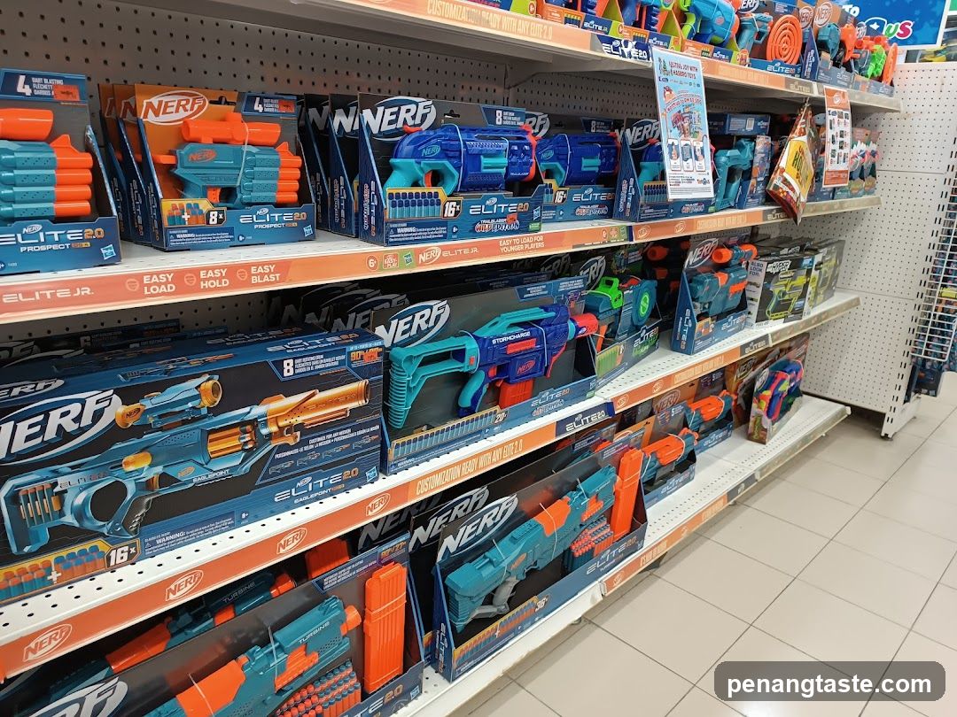 Nerf Toy Display