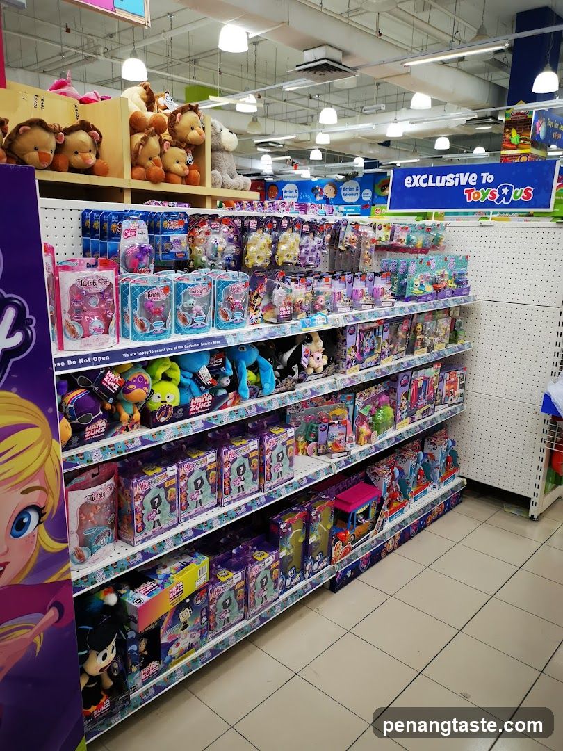 Toy Store Interior Aisle