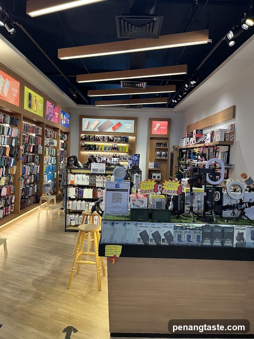 Electronics Store Interior