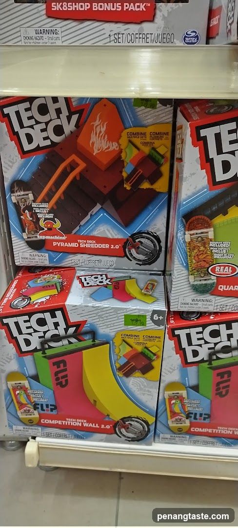 Tech Deck Toy Display