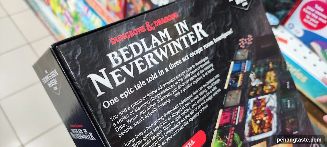 Dungeons & Dragons Bedlam in Neverwinter Box