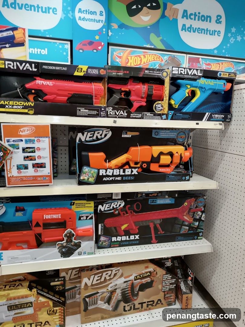 Toy Store Shelf Display