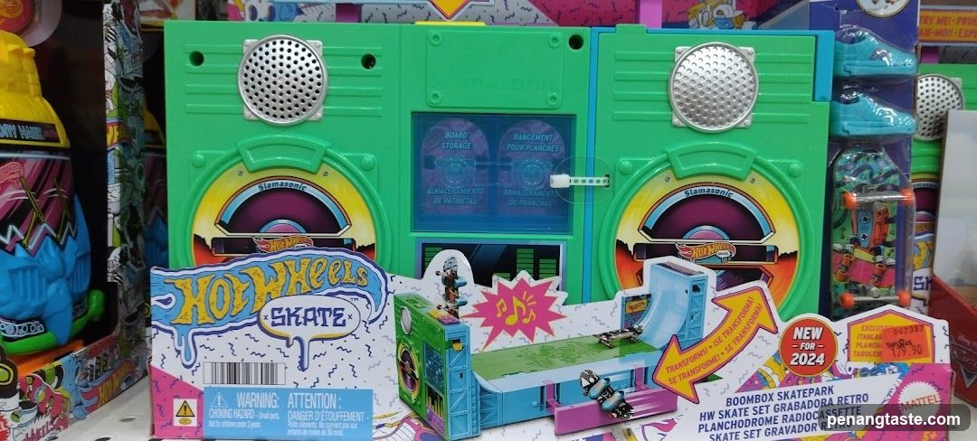 Hot Wheels Skate Set Display