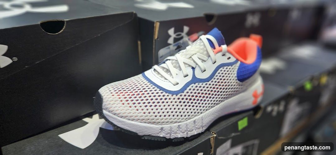 Under Armour Running Shoe Display