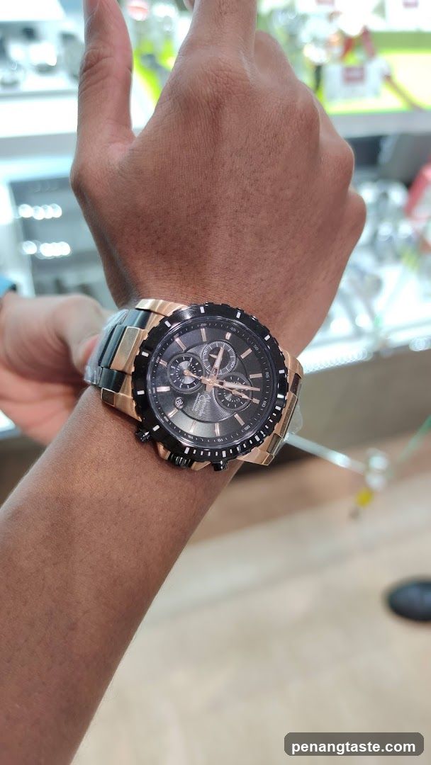 Watch Display in Store