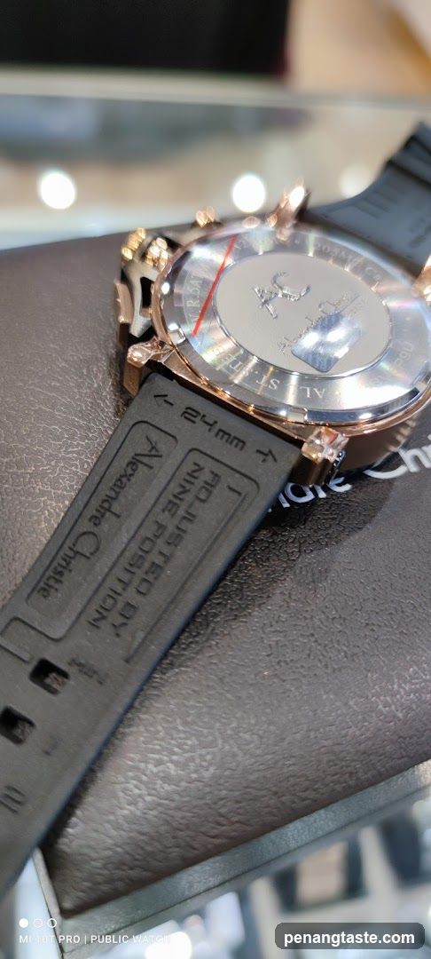 Watch on Display Stand