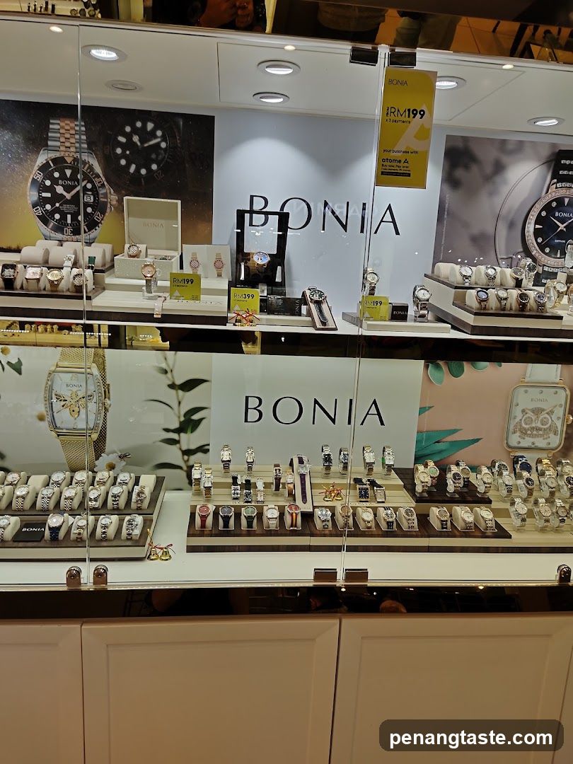 Bonia Watch Display