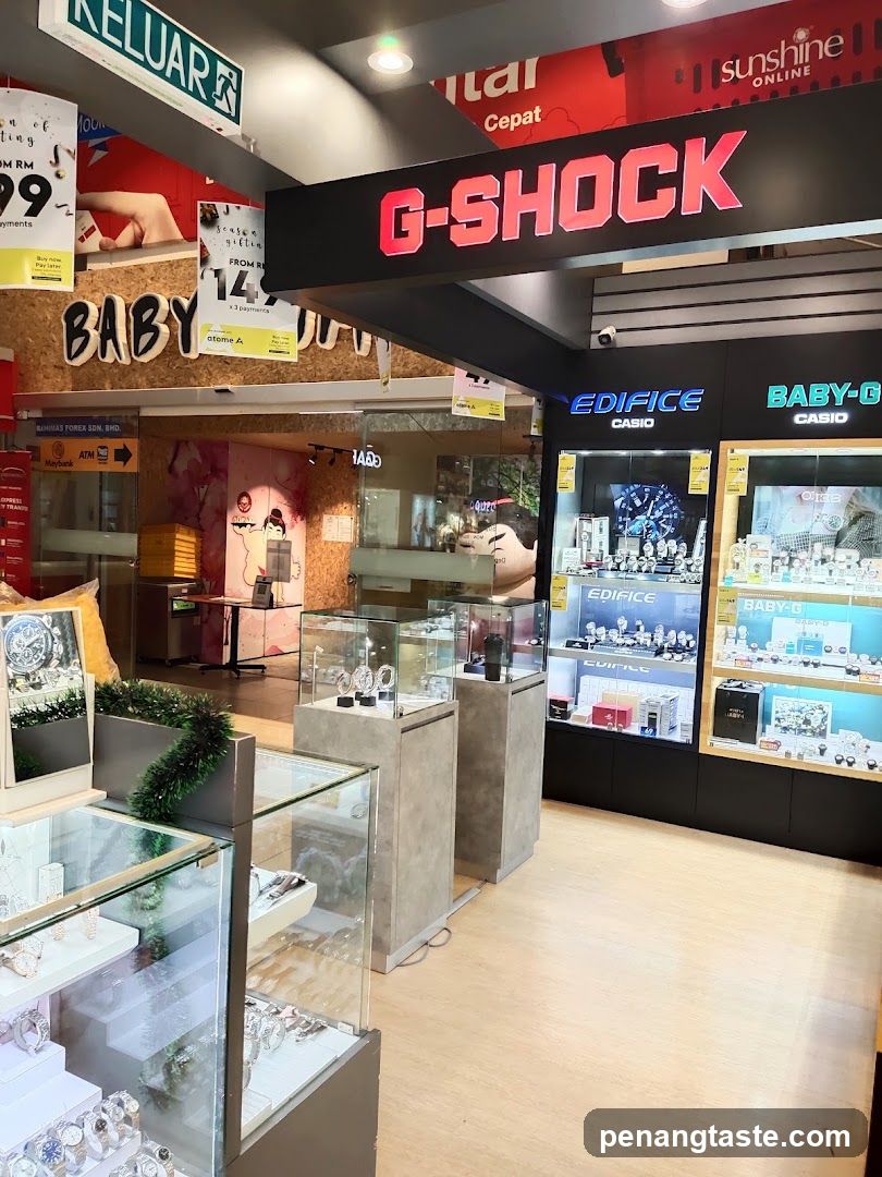 Watch Store Interior