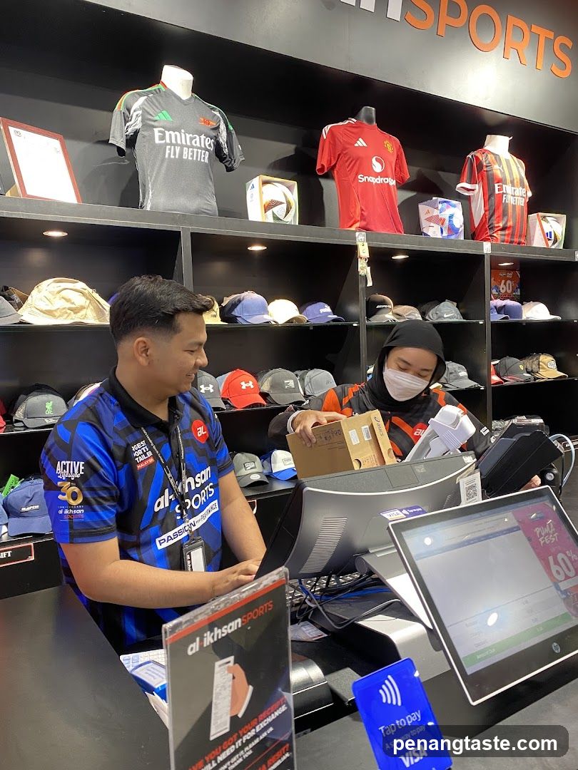 Sports Store Interior