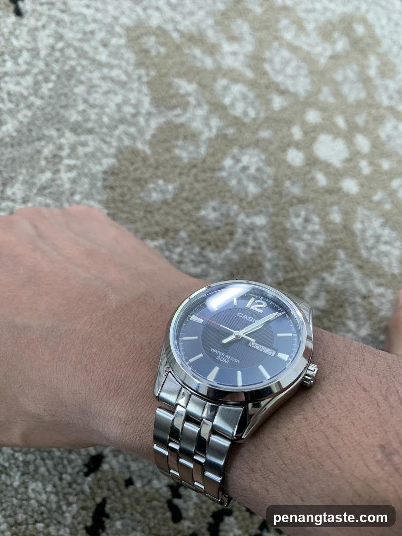 Casio Watch on Wrist